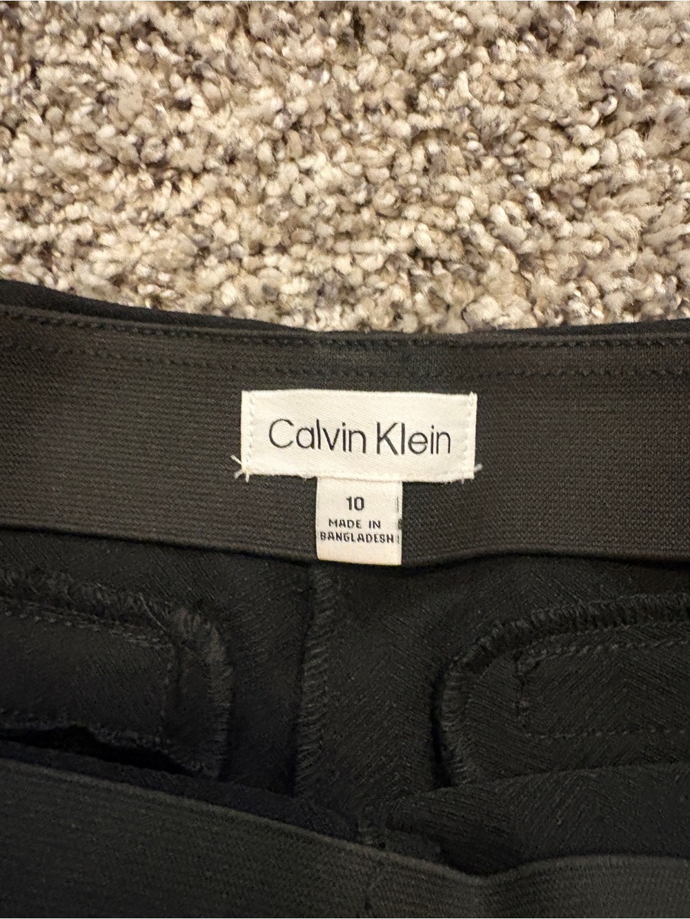 Calvin Klein Black pants - Stretch Fabric - Picture 4 of 4